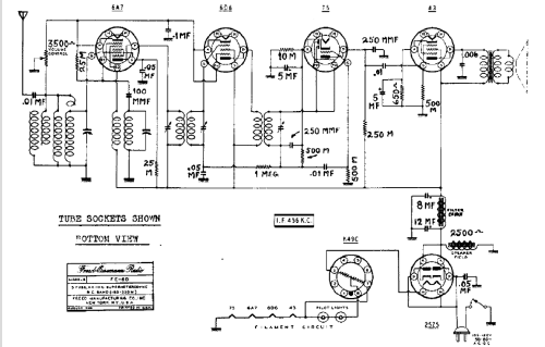 FE-60 ; Freed-Eisemann Radio (ID = 418410) Radio