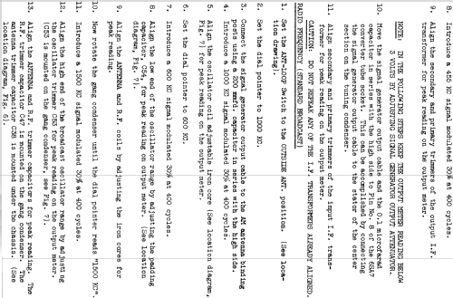 37 Ch= PS-4, CH-110; Freed-Eisemann Radio (ID = 1883559) Radio