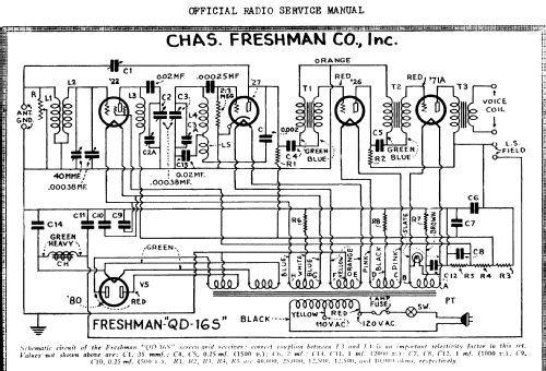 QD-16 ; Freshman Co. Inc., (ID = 3038402) Radio