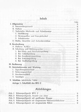 Röhrenprüfgerät RPG 2; Frieseke & Höpfner, (ID = 3027925) Military