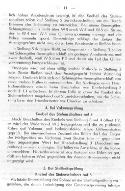 Röhrenprüfgerät RPG 2; Frieseke & Höpfner, (ID = 3027932) Military