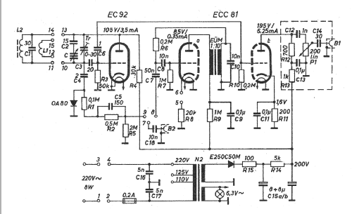 FM-Prüfsender Minicheck II ; Funk-Technik, Labor (ID = 972211) Bausatz