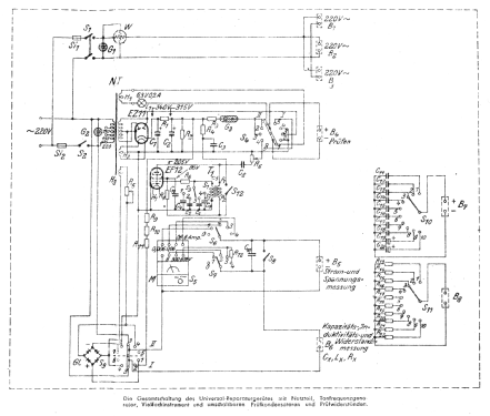Universal-Reparaturgerät für Wechselstrom-Netzanschluß ; Funkschau, Franzis- (ID = 2797275) Ausrüstung