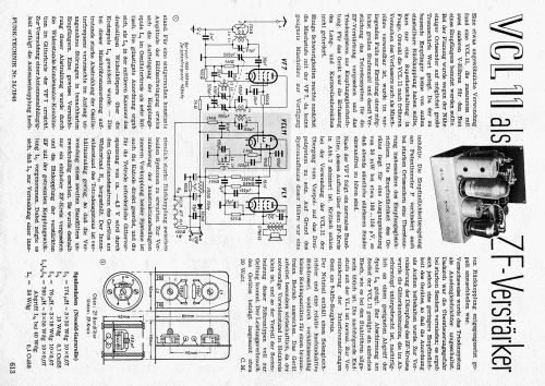 Kleinsuper VCL11 als ZF-Verstärker; Funk-Technik, Labor (ID = 2421478) Kit