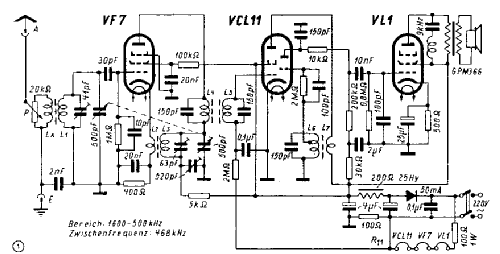 Kleinsuper VCL11 als ZF-Verstärker; Funk-Technik, Labor (ID = 2421479) Kit