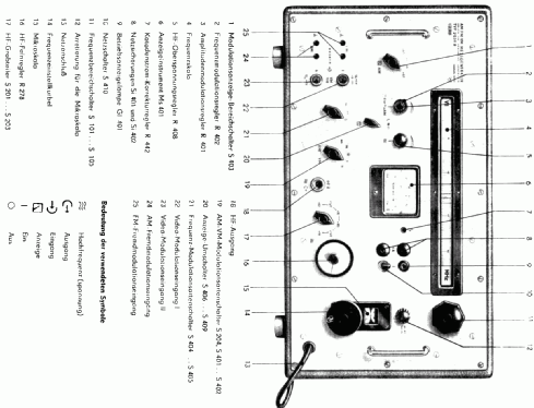 AM-FM-VM-Messgenerator 2039B, 2039bB, 2039bC; Funkwerk Erfurt, VEB (ID = 934170) Equipment