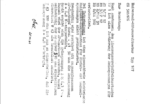 Universal-Röhrenvoltmeter 187; Funkwerk Erfurt, VEB (ID = 97273) Equipment