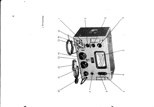 Universal-Röhrenvoltmeter 187A; Funkwerk Erfurt, VEB (ID = 1136706) Equipment