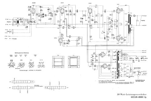 50W-Leistungs-Verstärker V150 Typ 8321.6-1...3; Funkwerk Kölleda, (ID = 2485585) Ampl/Mixer