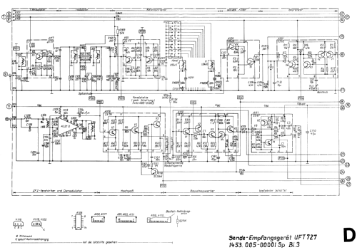 Sende-Empfangsgerät UFT727; Funkwerk Köpenick, (ID = 796934) Commercial TRX