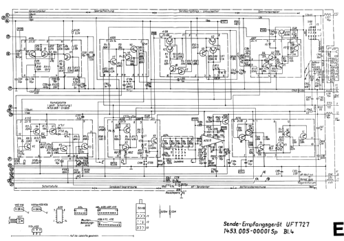 Sende-Empfangsgerät UFT727; Funkwerk Köpenick, (ID = 796935) Commercial TRX