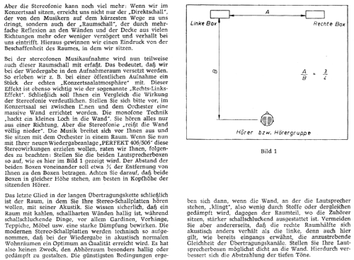 Perfekt 406; Funkwerk Zittau, VEB (ID = 1987442) R-Player