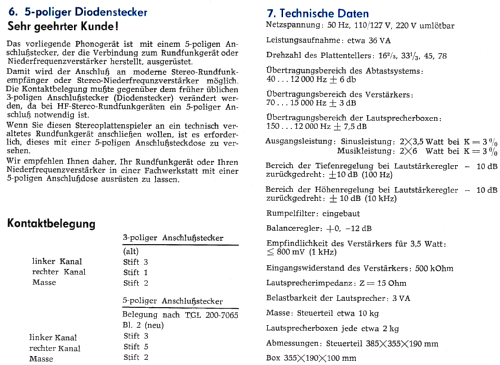 Perfekt 406; Funkwerk Zittau, VEB (ID = 1987449) Enrég.-R