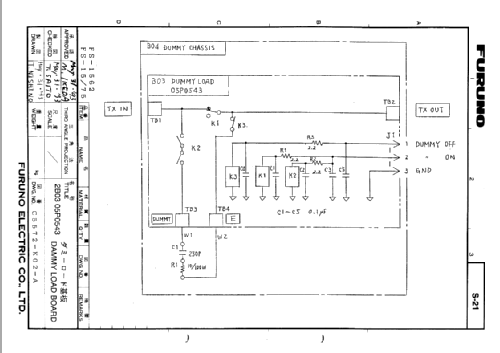 SSB Radiotelephone FS-1562A; Furuno Electric Co., (ID = 1815221) Commercial TRX