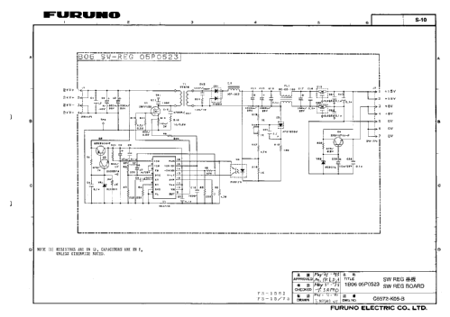 SSB Radiotelephone FS-1562A; Furuno Electric Co., (ID = 1815230) Commercial TRX