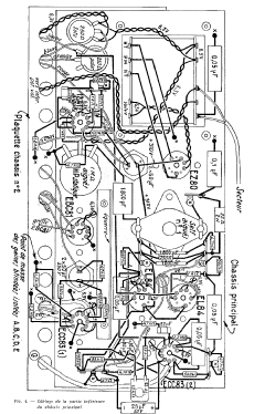 Amplificateur à préamplificateur Météor 61; Gaillard; Paris (ID = 2736634) Ampl/Mixer