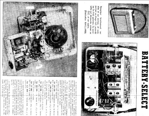 Battery Select ; Gaillard; Paris (ID = 369852) Radio