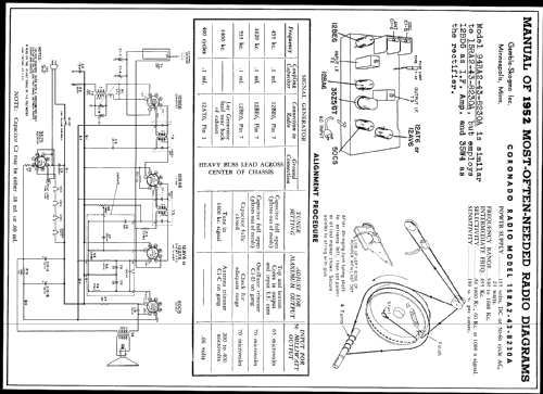 Coronado 15RA2-43-8230A; Gamble-Skogmo, Inc.; (ID = 142221) Radio