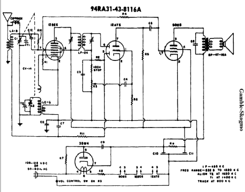 197U ; Gamble-Skogmo, Inc.; (ID = 362488) Radio