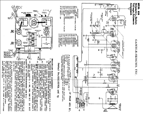 404 ; Gamble-Skogmo, Inc.; (ID = 363793) Radio