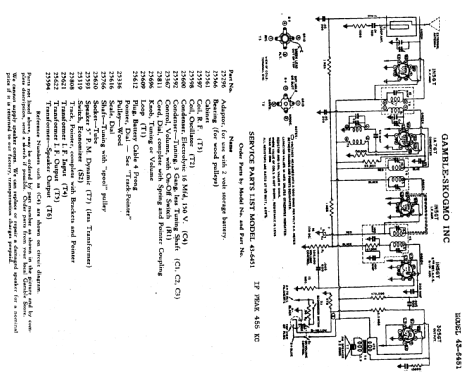 Coronado 43-6451 ; Gamble-Skogmo, Inc.; (ID = 363845) Radio