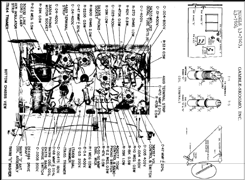 43-7603 ; Gamble-Skogmo, Inc.; (ID = 285551) Radio