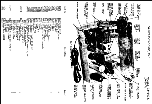 43-7603 ; Gamble-Skogmo, Inc.; (ID = 285552) Radio