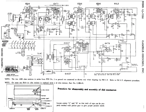 43-7661 ; Gamble-Skogmo, Inc.; (ID = 364323) Radio