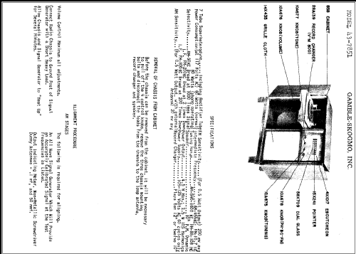 43-7851 ; Gamble-Skogmo, Inc.; (ID = 285740) Radio