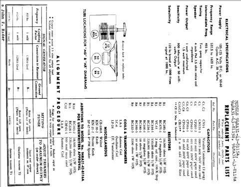 43-8101 ; Gamble-Skogmo, Inc.; (ID = 364955) Radio