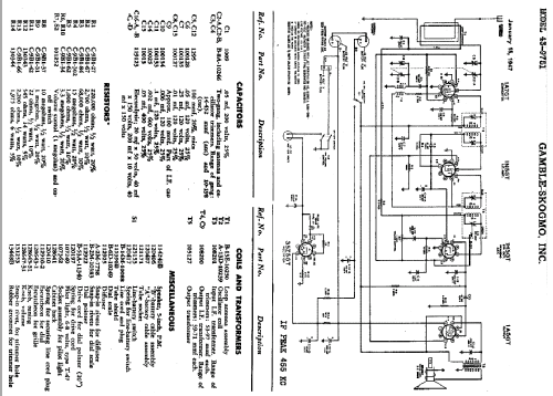 43-9751 ; Gamble-Skogmo, Inc.; (ID = 365922) Radio