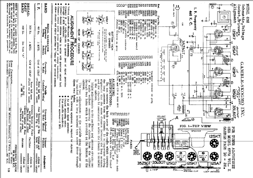 Coronado 636 ; Gamble-Skogmo, Inc.; (ID = 370477) Radio