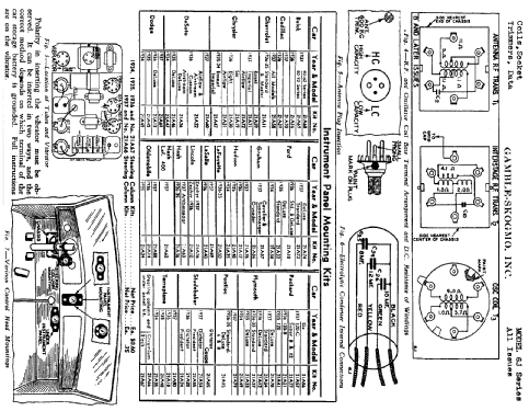 6J Ch= Series B; Gamble-Skogmo, Inc.; (ID = 374768) Car Radio