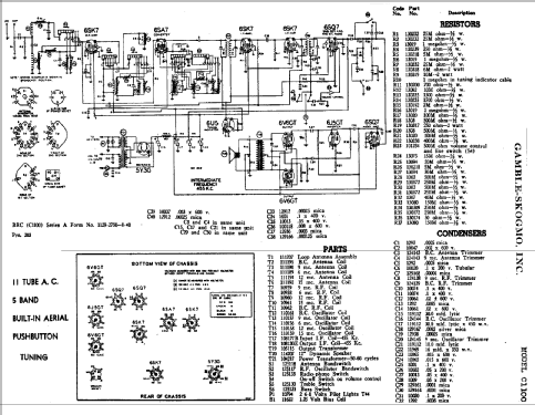 C1100 ; Gamble-Skogmo, Inc.; (ID = 374190) Radio