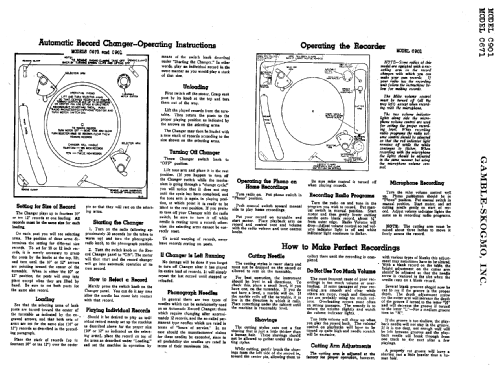 C671 ; Gamble-Skogmo, Inc.; (ID = 373647) Radio