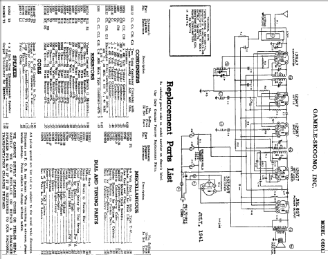 C6D11 Ch= Series B; Gamble-Skogmo, Inc.; (ID = 374196) Radio