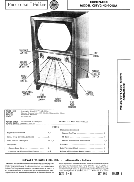 Coronado 05TV2-43-9010A; Gamble-Skogmo, Inc.; (ID = 2959167) Television