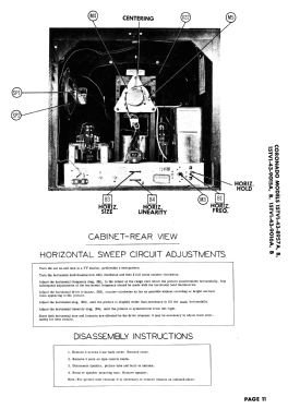 Coronado 15TV1-43-8957A; Gamble-Skogmo, Inc.; (ID = 3030723) Televisión