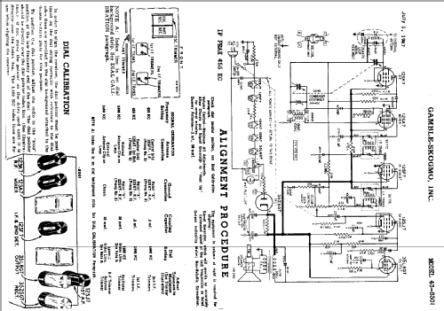 Coronado 43-8305 ; Gamble-Skogmo, Inc.; (ID = 365258) Radio