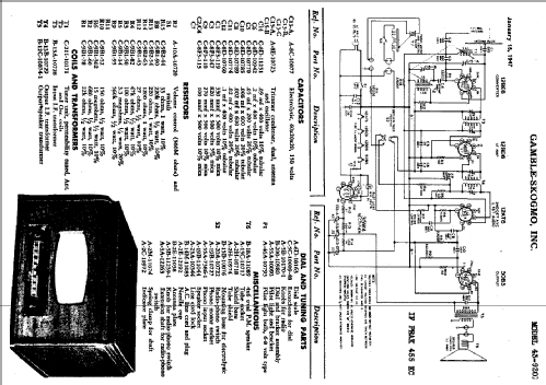 Coronado 43-9201 ; Gamble-Skogmo, Inc.; (ID = 365903) Radio