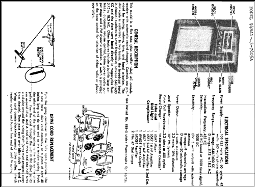 Coronado 94RA1-43-7605A ; Gamble-Skogmo, Inc.; (ID = 264693) Radio