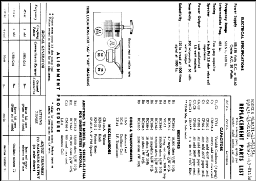 Coronado 94RA31-43-8116A ; Gamble-Skogmo, Inc.; (ID = 264948) Radio