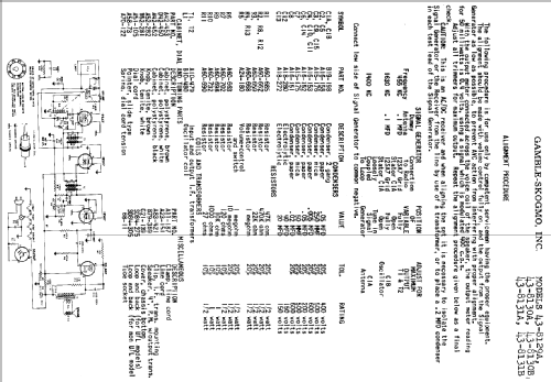 Coronado 94RA4-43-8130A ; Gamble-Skogmo, Inc.; (ID = 373105) Radio