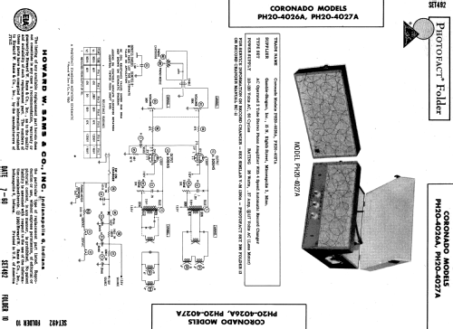 Coronado PH20-4026A ; Gamble-Skogmo, Inc.; (ID = 590531) R-Player