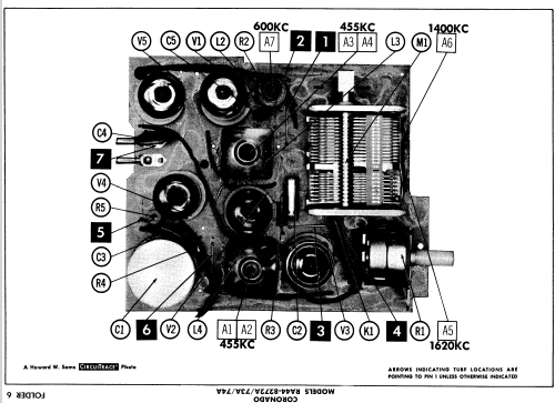 Coronado RA44-8272A ; Gamble-Skogmo, Inc.; (ID = 555956) Radio