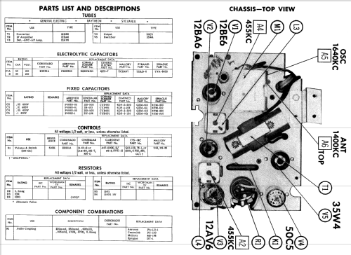 Coronado RA50-8231A ; Gamble-Skogmo, Inc.; (ID = 556256) Radio