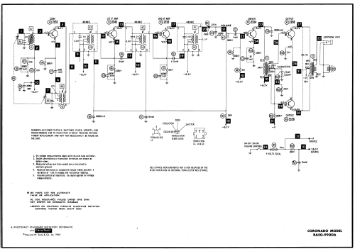 Coronado RA50-9900A ; Gamble-Skogmo, Inc.; (ID = 523083) Radio