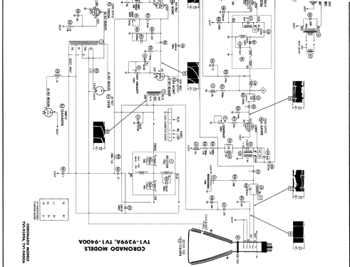 Coronado TV1-9399A ; Gamble-Skogmo, Inc.; (ID = 1869385) Televisión