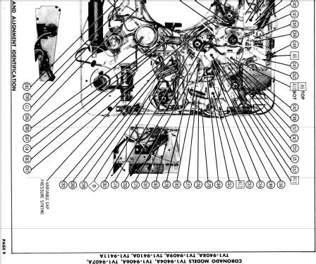 Coronado TV1-9406A ; Gamble-Skogmo, Inc.; (ID = 1721141) Televisión