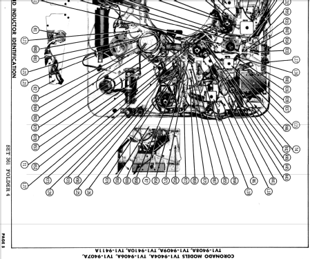 Coronado TV1-9409A ; Gamble-Skogmo, Inc.; (ID = 1720490) Télévision